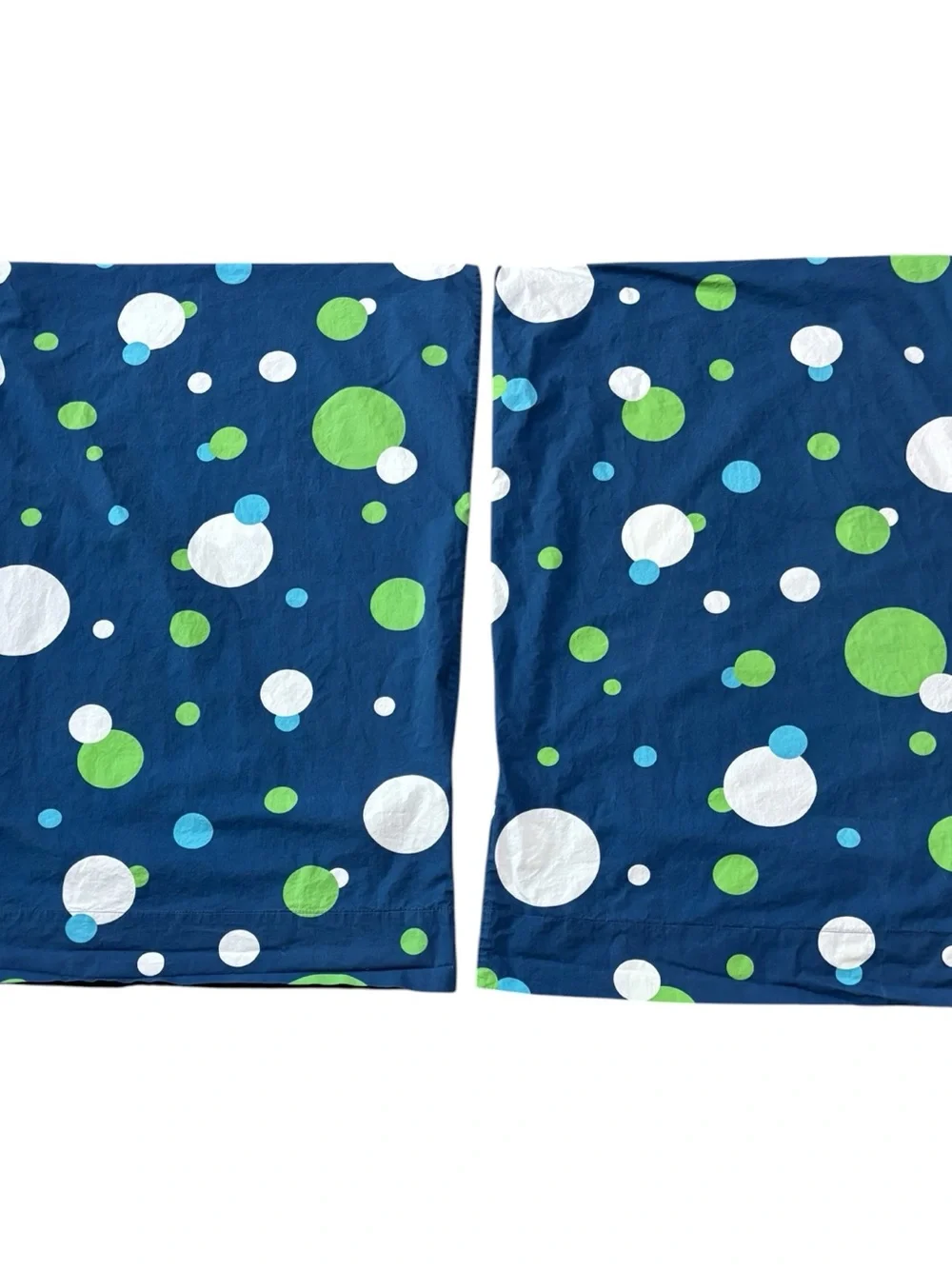 Pottery Barn Teen Bubble Pop Dottie Duvet Comforter 2 Pillow Cases Queen Full